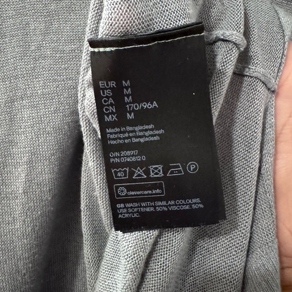 H&M lightweight tunic sweater woman’s Medium - Picture 5 of 5